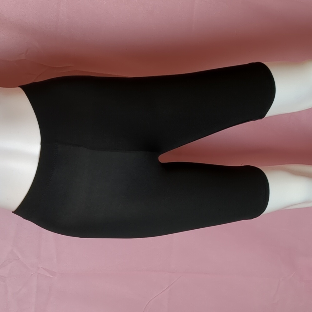 Brave Soul Basic Black Pull On Lounge Bike Shorts size XS